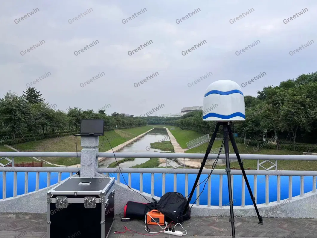 Anti Uav Jamming System with up to 360-Degree Coverage 1-2km Drone Detector & Jammer