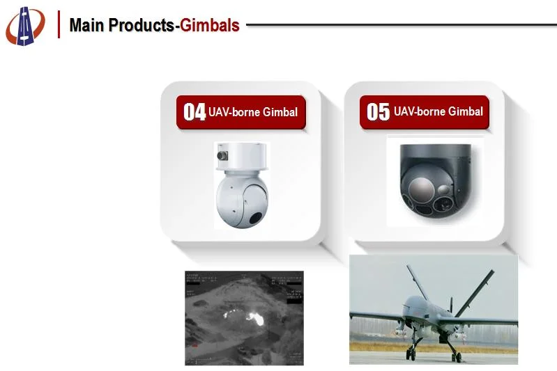 15mm-280mm Long Focal Length Airborne Observation and Monitoring Thermal Camera