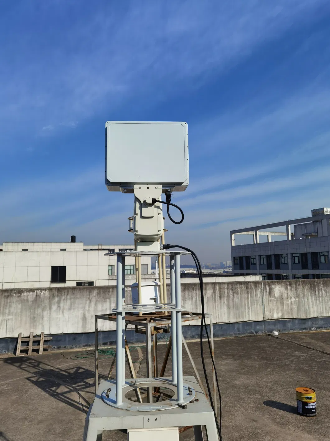 360 Degree Intruder Detection Radar for Factory Perimeter Surveillance