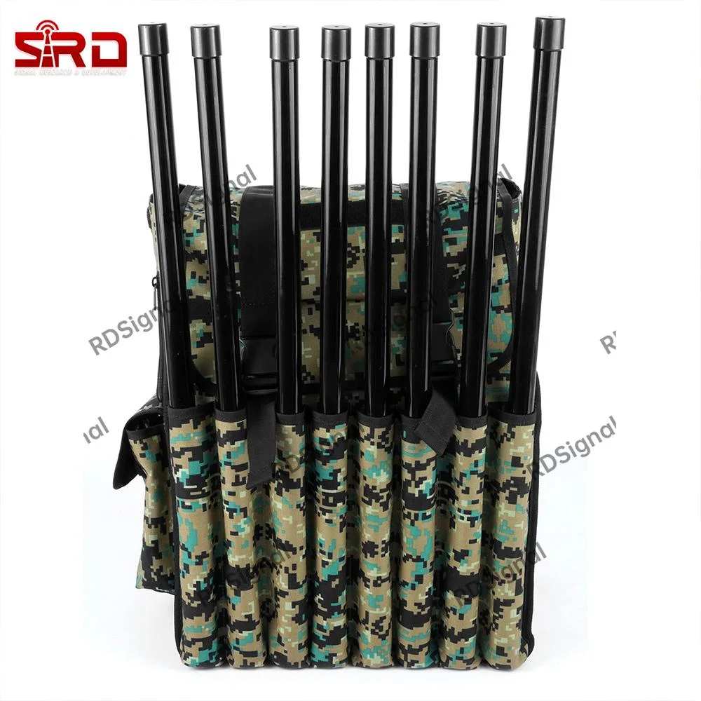 Backpack Anti Uav Drone Signal Jammer New Advanced Drone Signal Scrambler