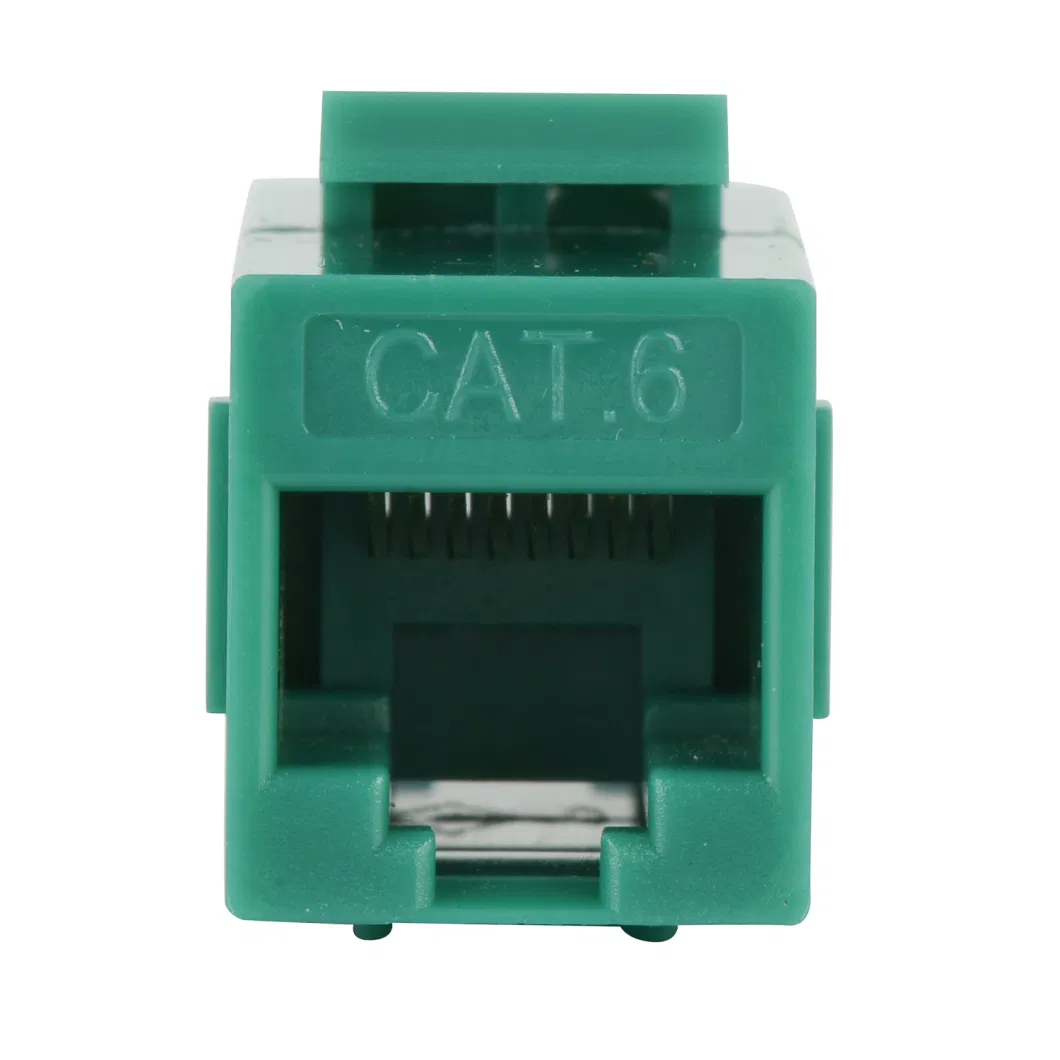 OEM RJ45-RJ45 Keystone Jack Coupler, China Origin, Cat. 6 UTP