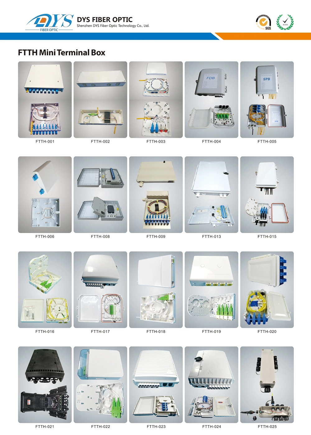 4 Core Fiber Optic Wall Mount Fiber Optic Patch Panel