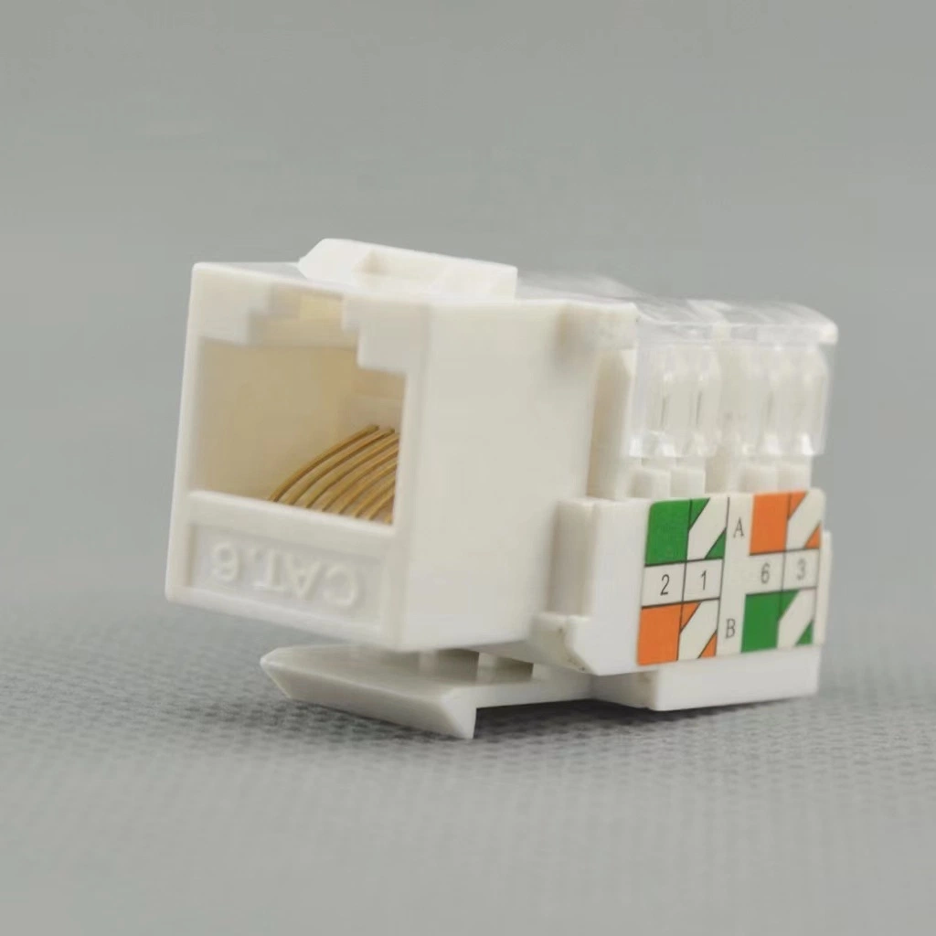 RJ45 Female Cat6 UTP 110 Punch Down Keystone Jack