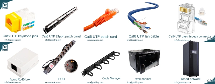 Gcabling RJ45 Keystone Jack CAT6 CAT6A Cat5e Unshiled RJ45 Network Modular 8p8c Keystone Jack