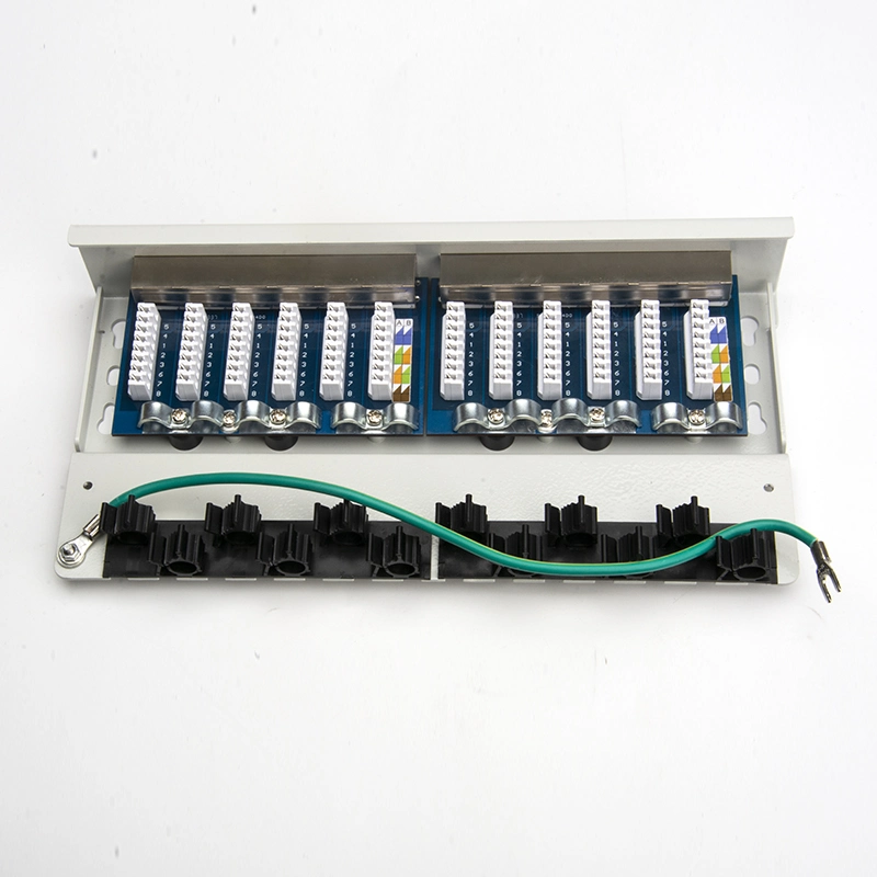 High Quality RJ45 CAT6 CAT6A SFTP 12 Port for Patch Panel