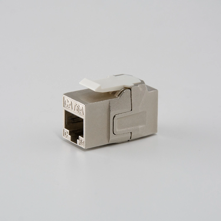 8p8c CAT6A Shielded Female in-Line Coupler FTP Female to Female Inline Keystone Modular Jack