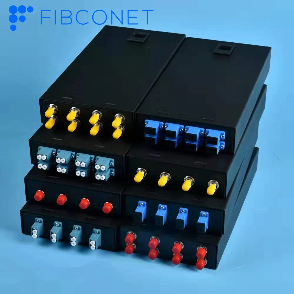 FTTX ODF Fiber Optic Rack Mount Patch Panel with PLC Splitter