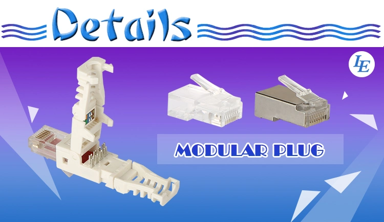 RJ45 Shielded FTP Keystone Jack Module Connector UTP CAT6