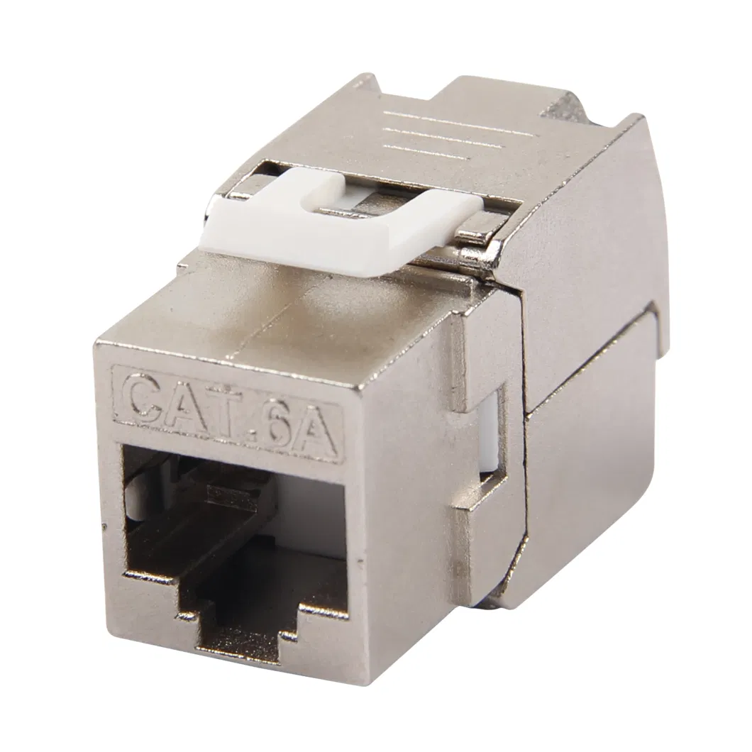 Network Keystone Jack CAT6 CAT6A Cat7 Toolless Shielded Modular FTP RJ45