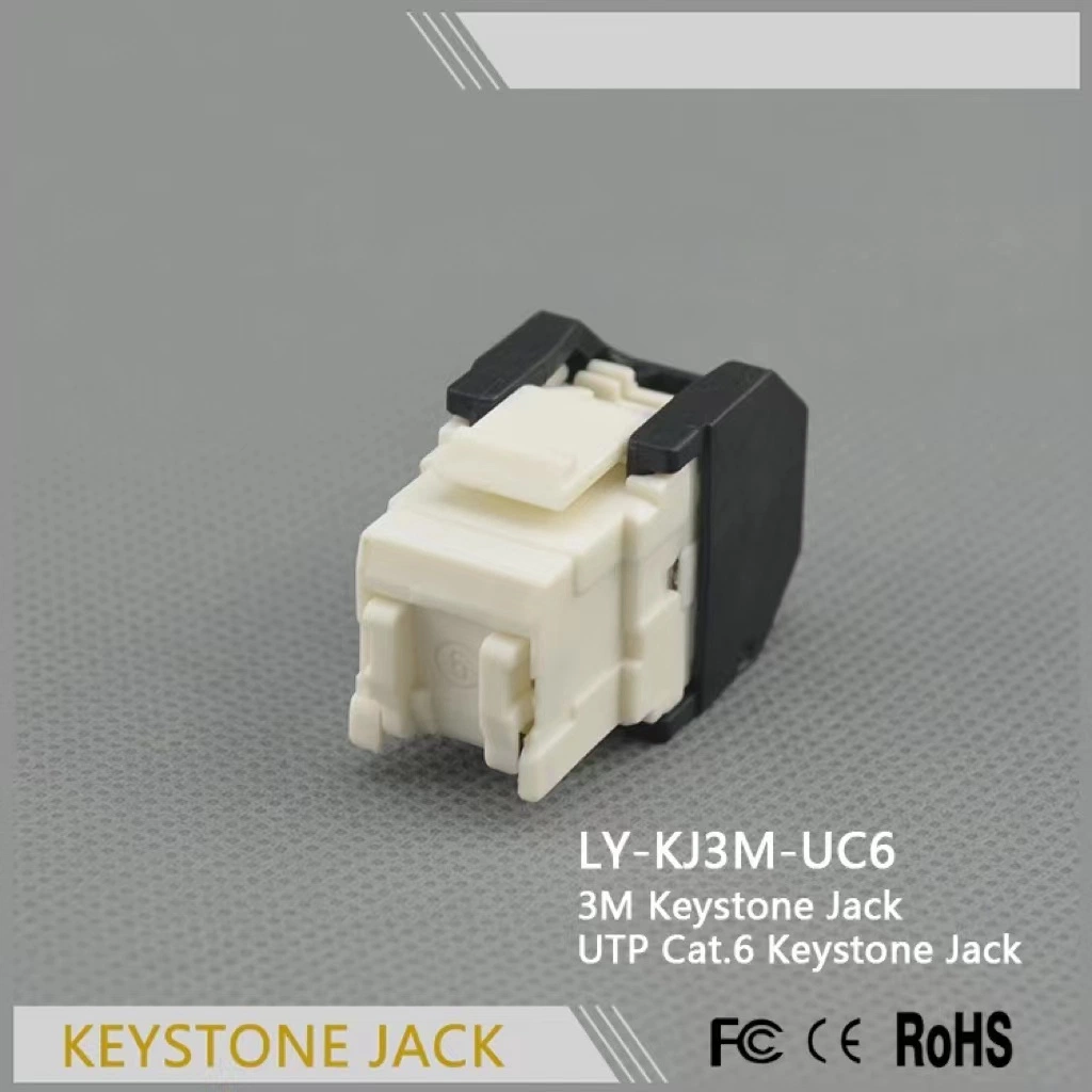 Telecommunication RJ45 utp Cat6 3M Keystone Jack ,3M volition keystone rj45 cat6