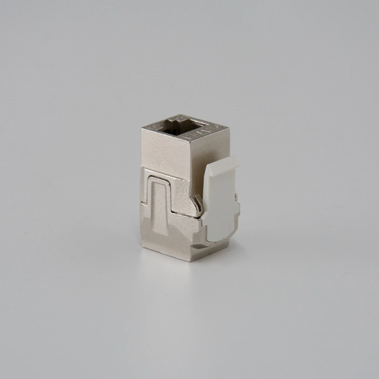 8p8c CAT6A Shielded Female in-Line Coupler FTP Female to Female Inline Keystone Modular Jack