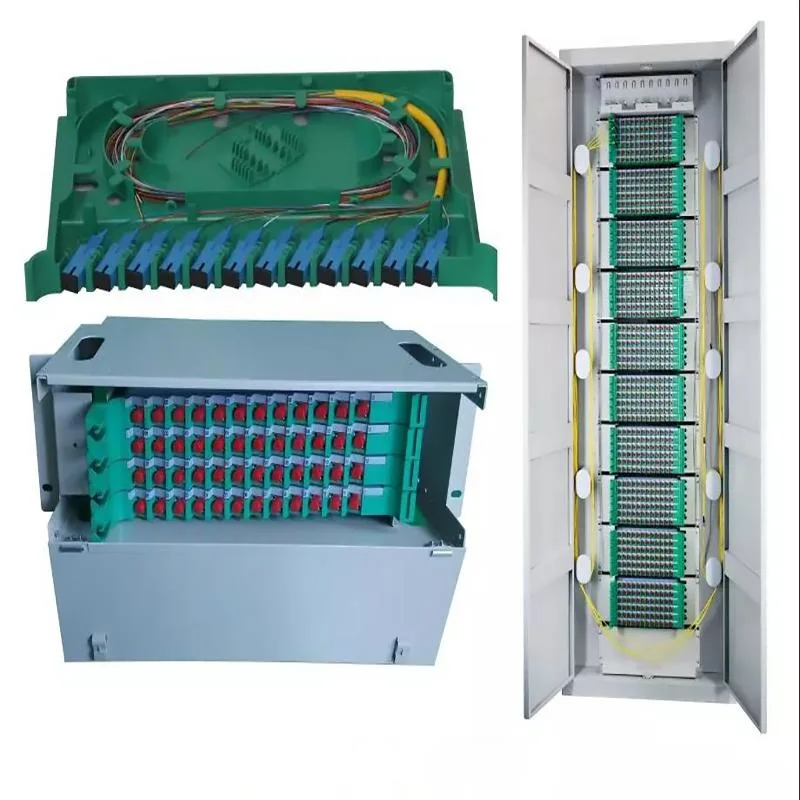 LC 24-Port Optical Fiber Distribution Patch Panel Optical ODF