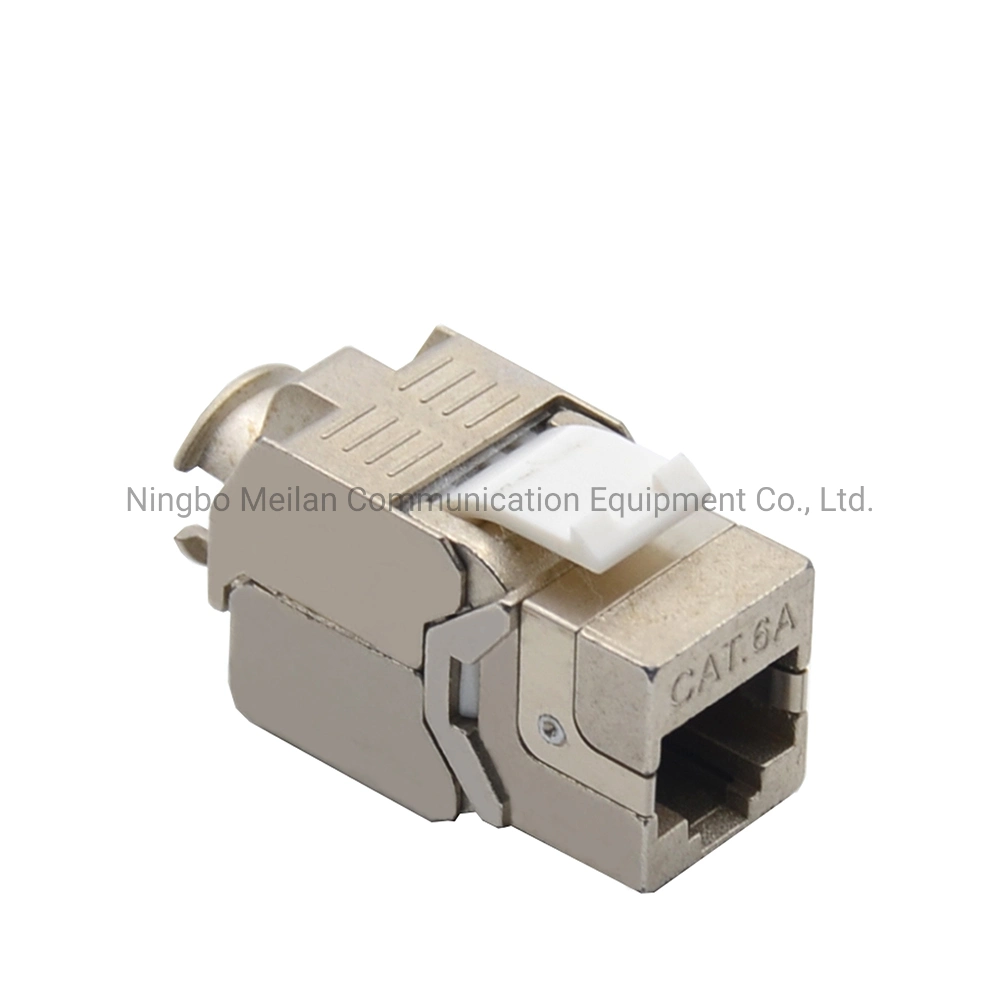 CAT6A RJ45 STP Tooless Keystone Jack