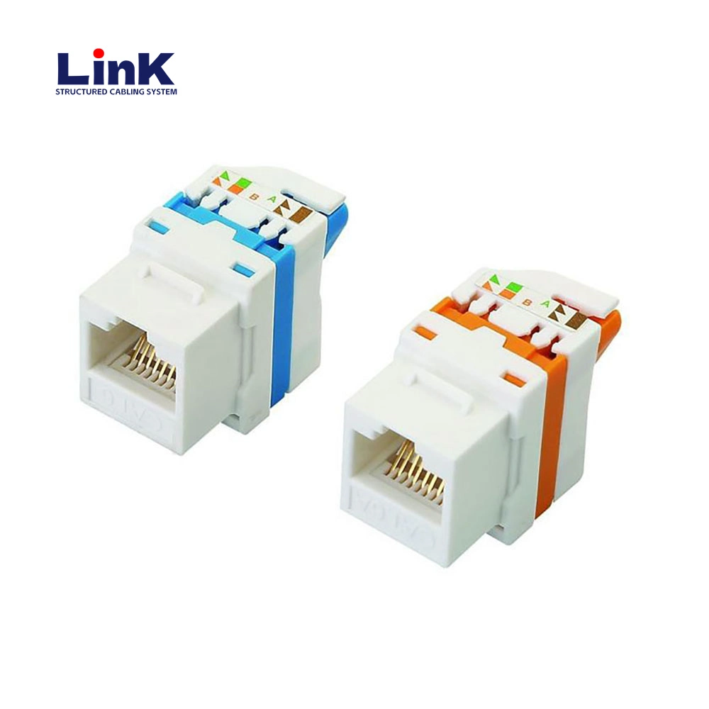 OEM Competitive Price Australia Type Clipsal 180 Degree UTP CAT6 8p8c RJ45 Cat 6 Keystone Jack