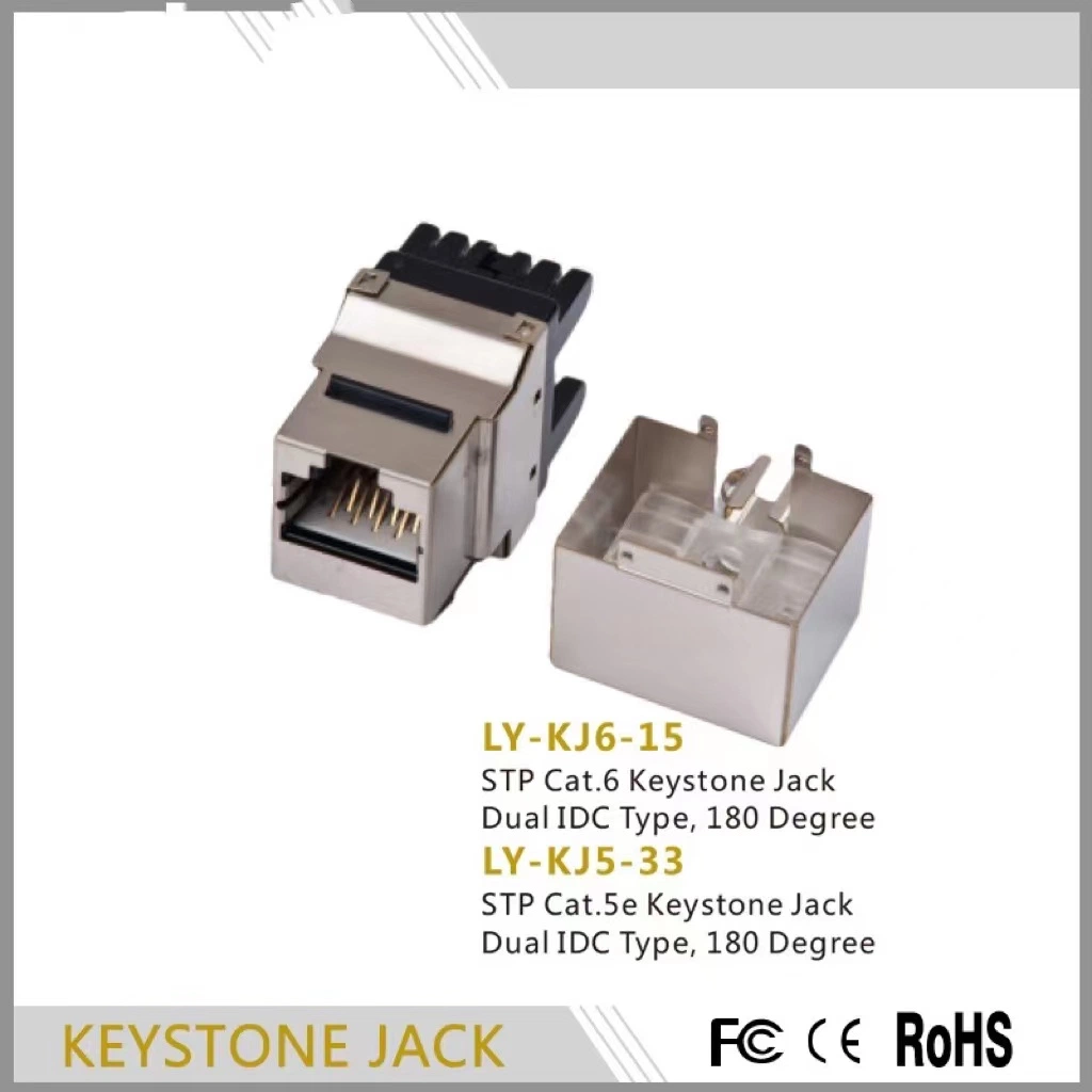 STP rj45 wall socket and wall jack