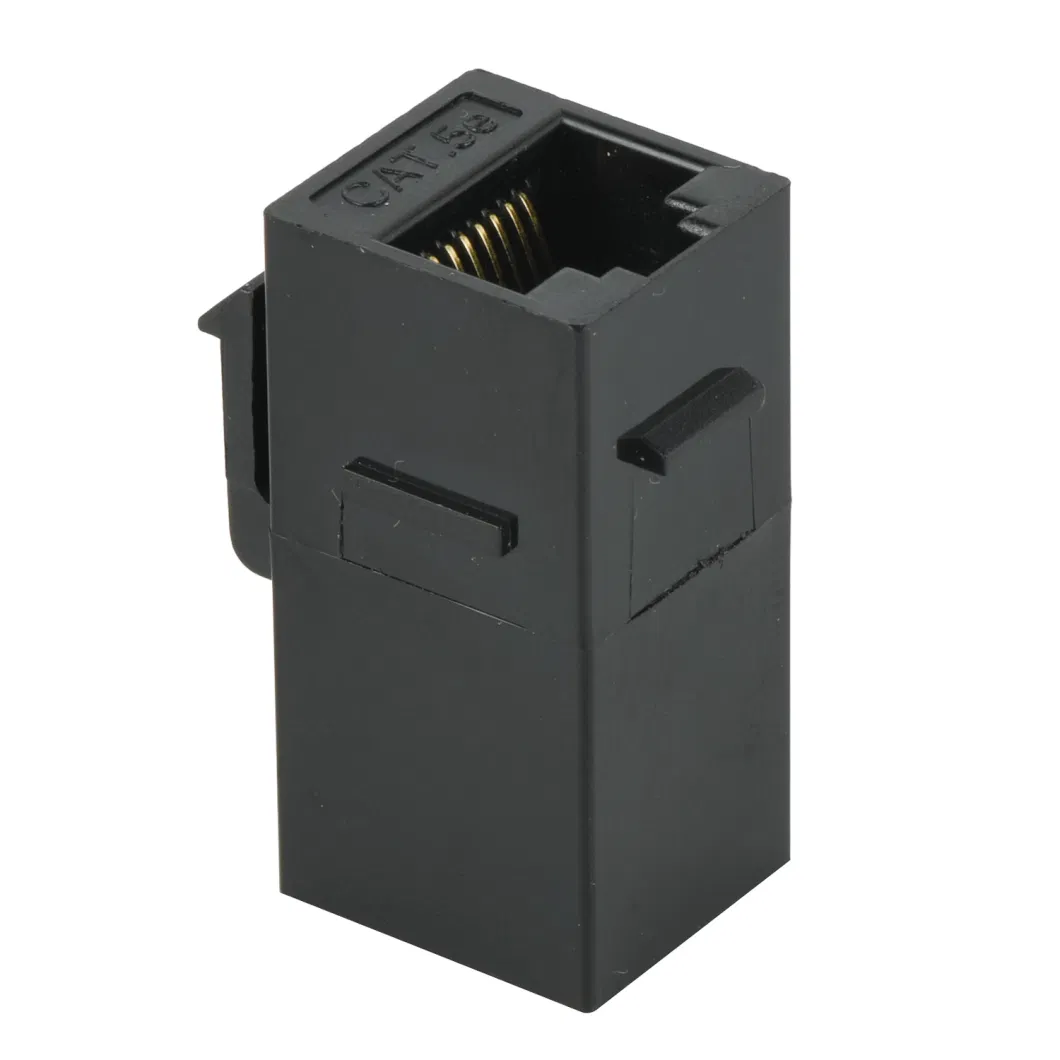 RJ45-RJ45 Network Coupler with Cat. 6 UTP, OEM Trademark, China Origin, Keystone Jack