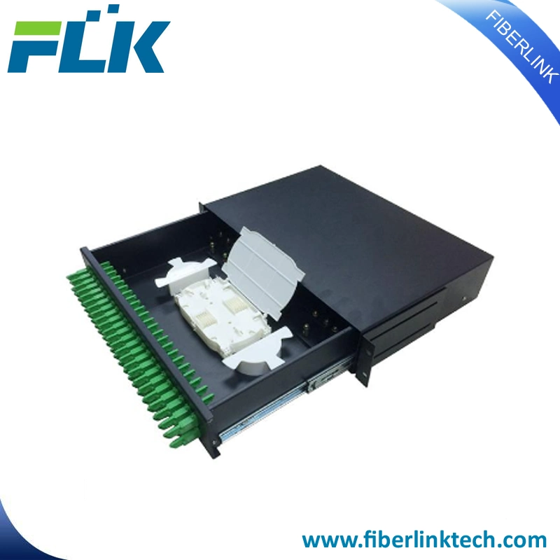 12 Cores Drawer Type Rack Mount Fiber Optical Patch Panel