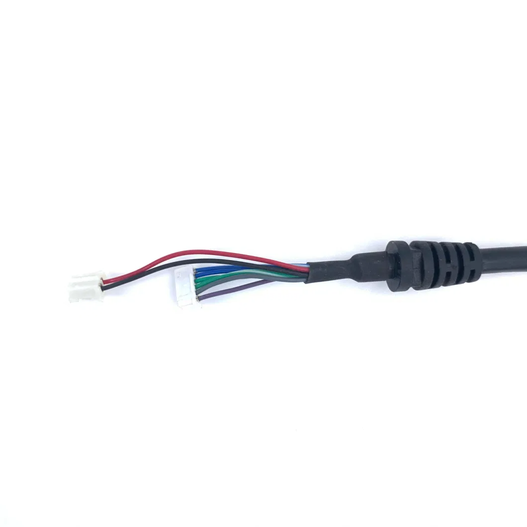 Factory Customized RJ45 Network Interface Cable Wiring Harness with pH2.0mm-2p 6p Customized Opening Die for Wire Harness Tail Clip