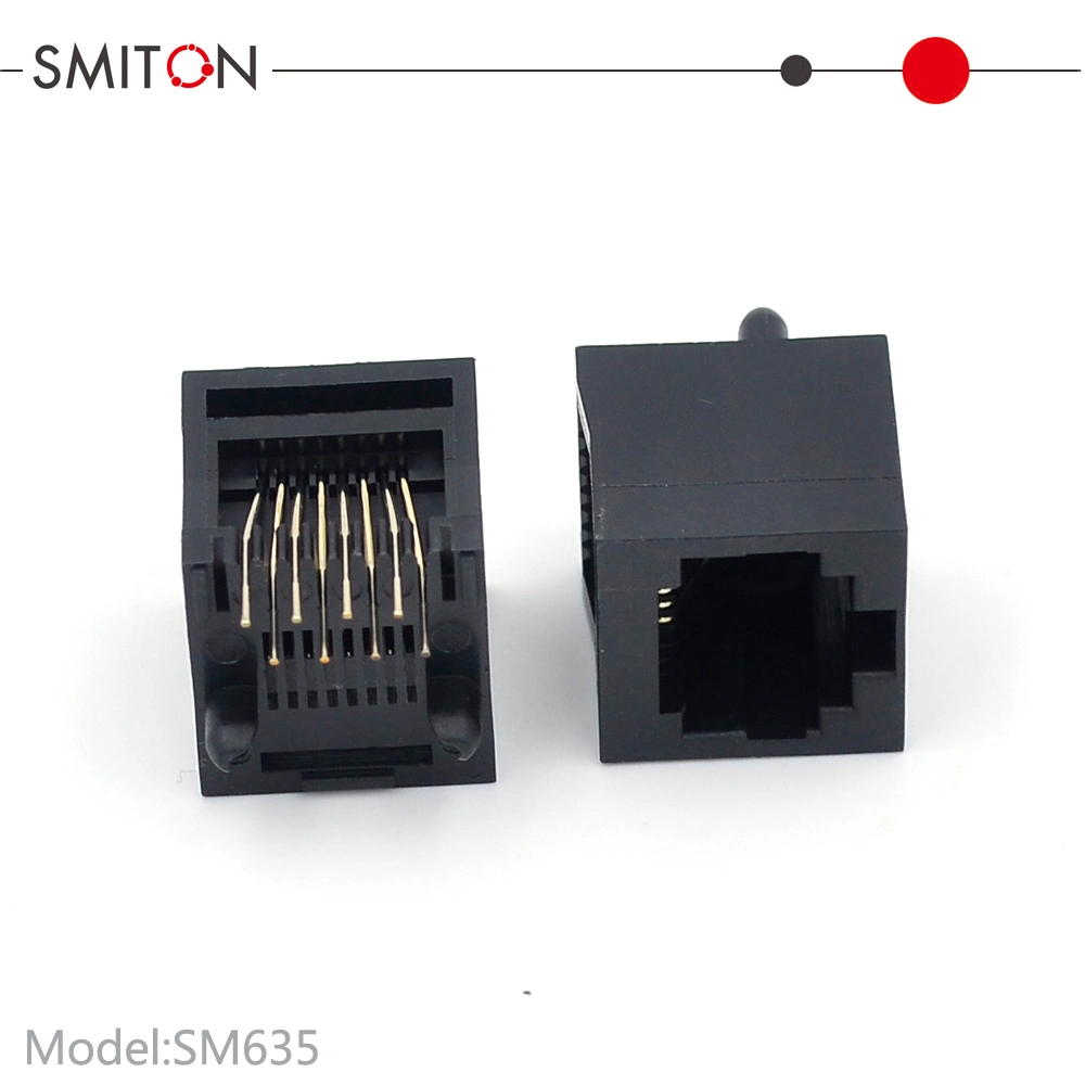 RJ45 Modular Jack 8p8c Female Connector for PCB