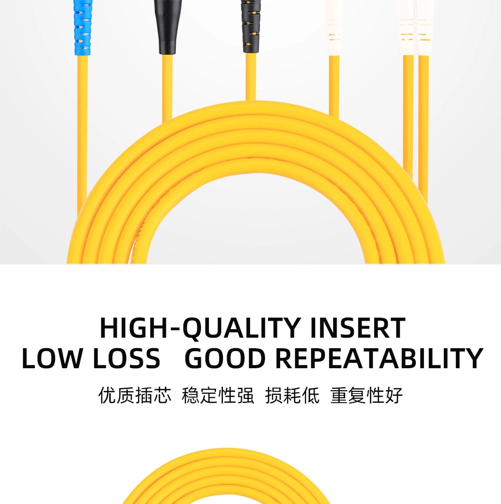 Network Cable CAT6 Single-Mode Patch Cable UTP Sc-St Optic Fiber Patch Cord