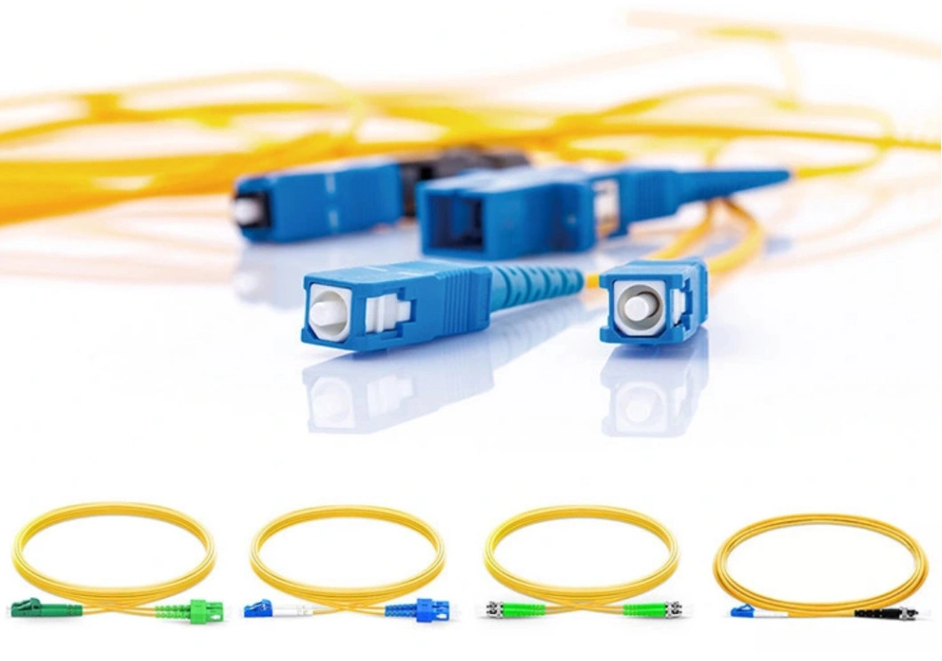 China Factory Single Mode Duplex LC to Sc Fiber Optic Cable Jumper Connector Pigtail Optical Patch Cord