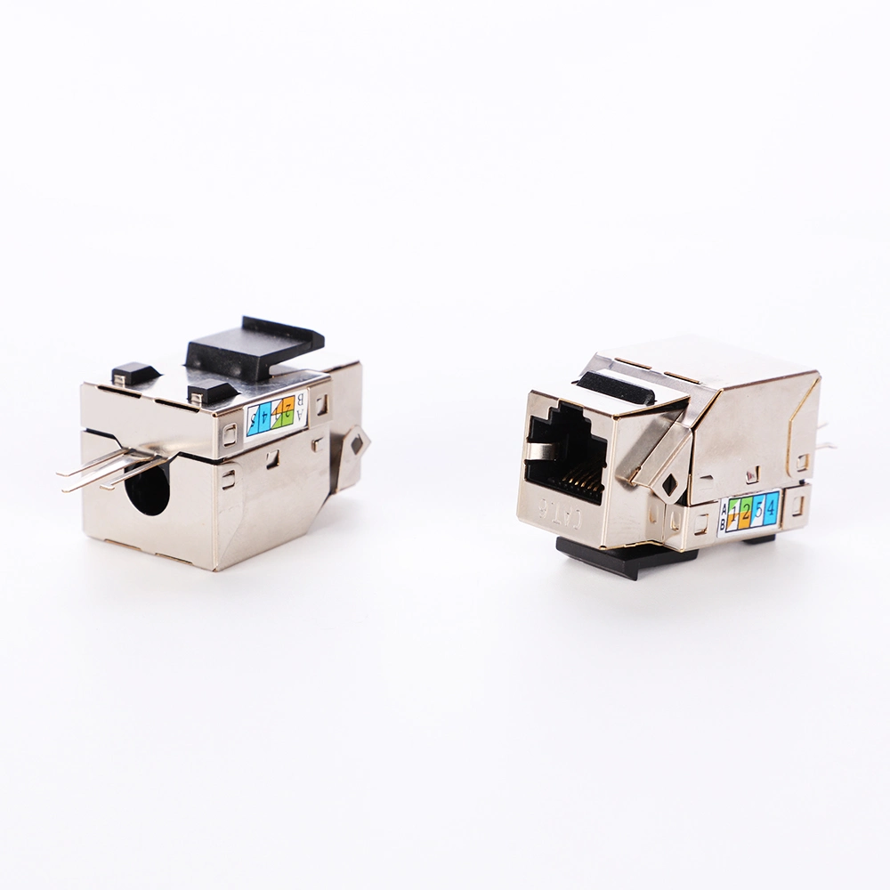 UTP FTP Cat5e CAT6 RJ45 Keystone Jack