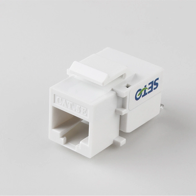 RJ45 Cat5e OEM UTP CAT6A CAT6 Cat5e Ethernet Keystone Jack