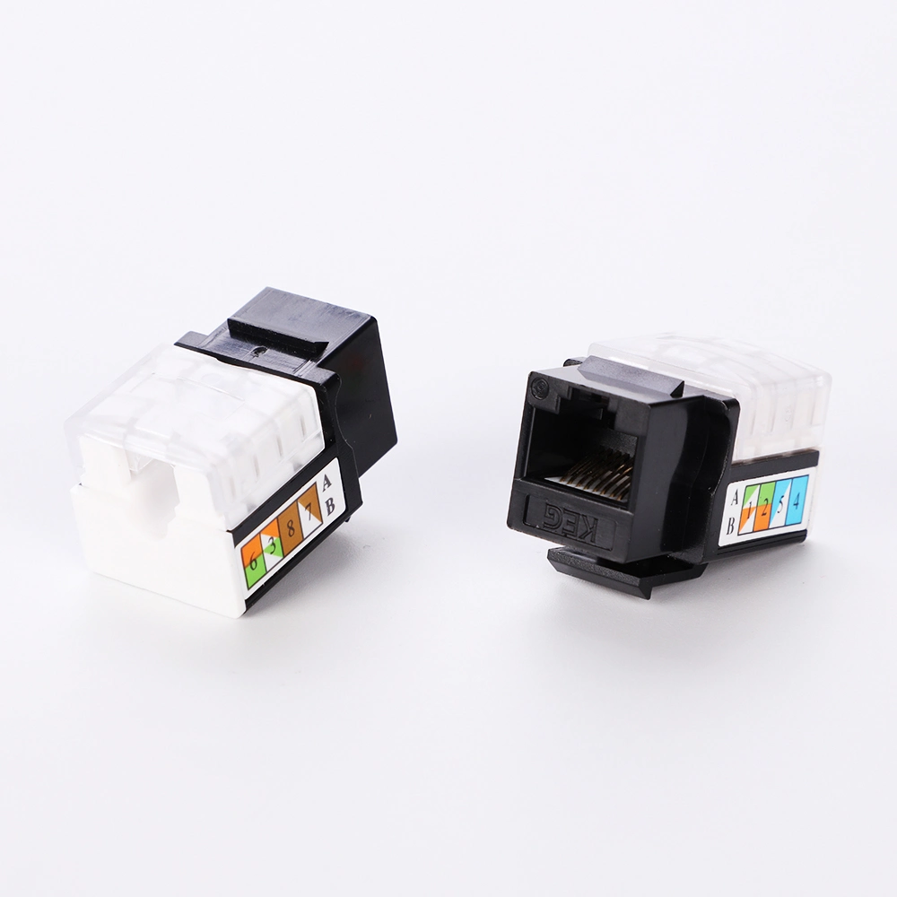 UTP FTP Cat5e CAT6 RJ45 Keystone Jack