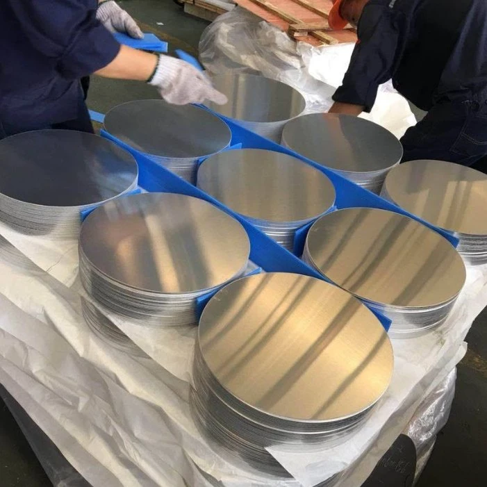 Aluminum Circle Drawing Sandblasting Surface Treatment 5052 1060 Aluminium Plate