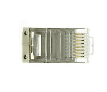 RJ45 CAT6 Plug Shielded FTP 8p8c Keystone Module Connector