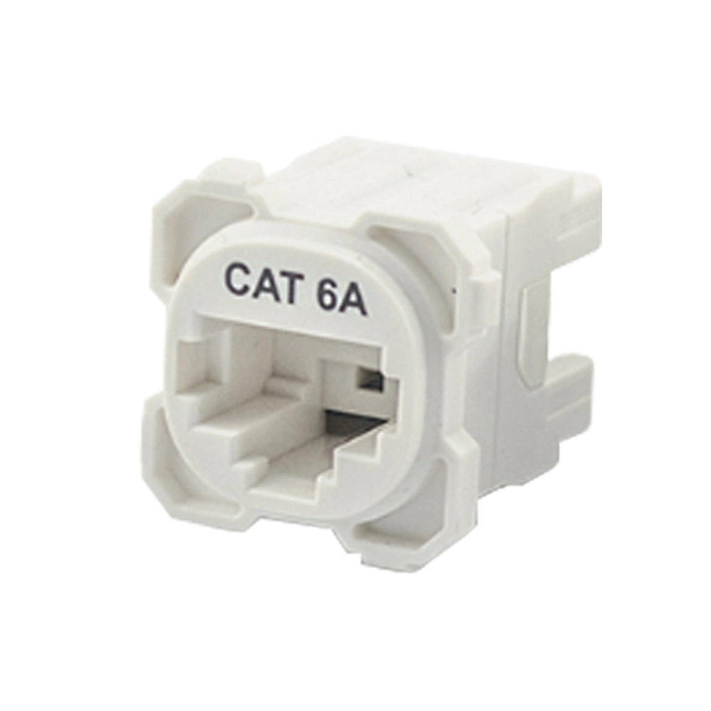 CAT6A RJ45 Network Socket Network Module Keystone Jack