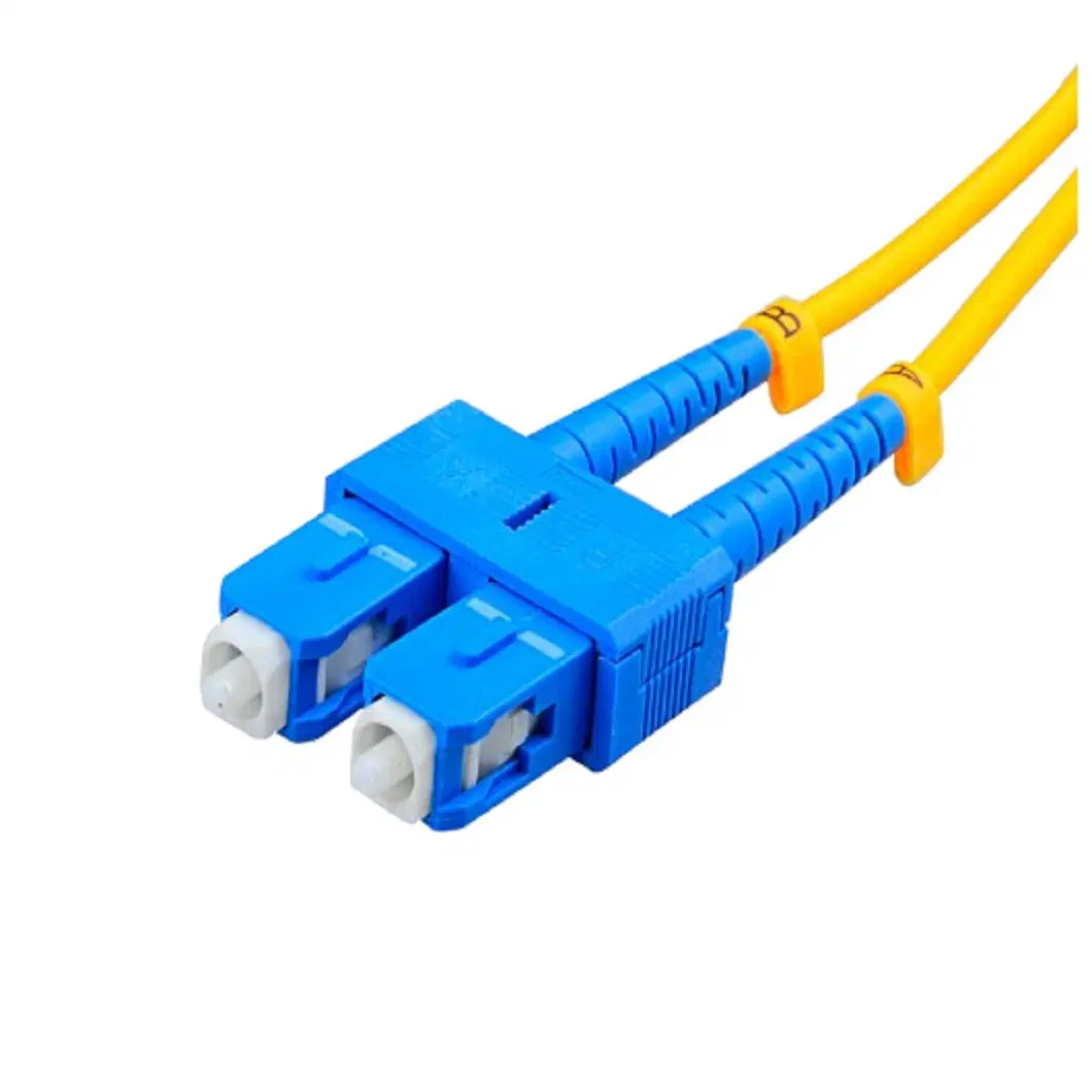 China Factory Single Mode Duplex LC to Sc Fiber Optic Cable Jumper Connector Pigtail Optical Patch Cord