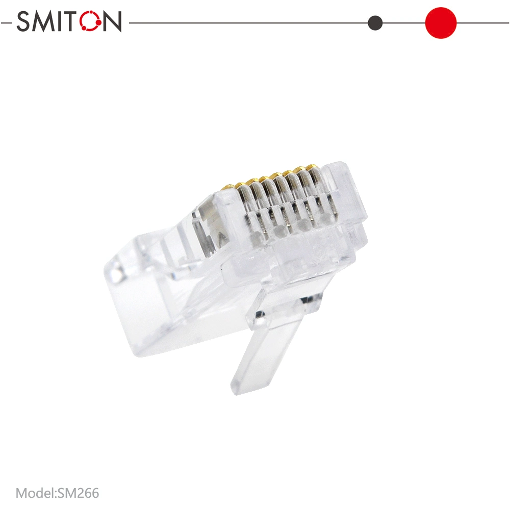 UTP RJ45 Ethernet Network Modular Plug 8p8c Cat5e CAT6 RJ45 Crystal Heads Connector