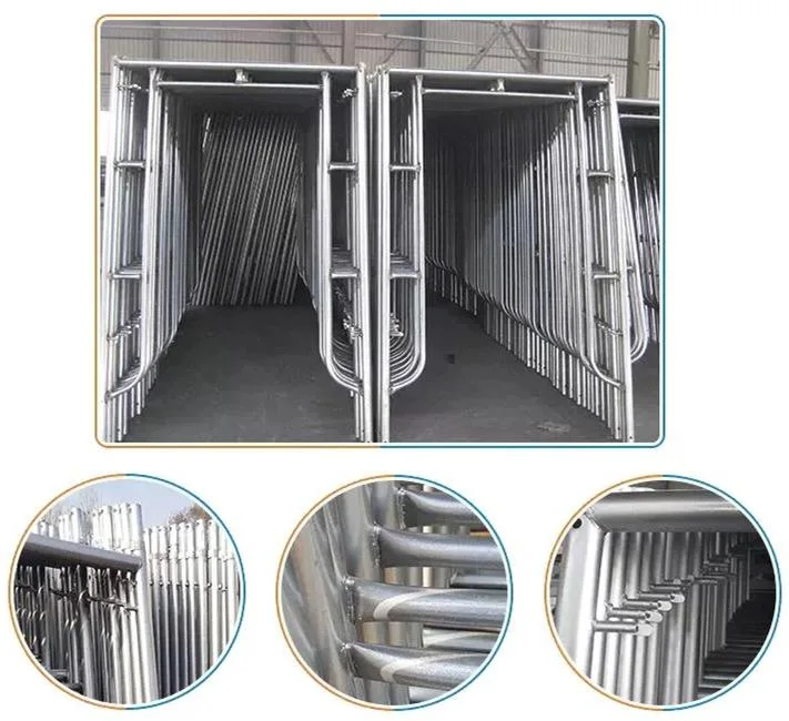 High Stability Construction Material Main Distribution Scaffolding Steel Frame for Sale