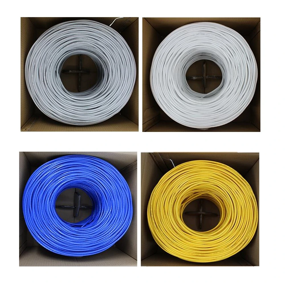 Networking LAN Cat5 Cat5e CAT6 CAT6A Cat7 Ethernet Network Cable UTP FTP SFTP 23AWG Copper Price Data Outdoor 25 Pair Patch Cord RJ45 Armoured Twisted Wire