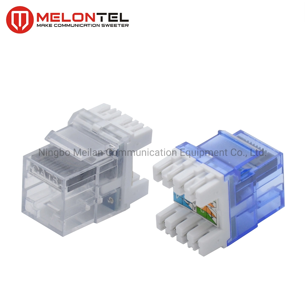 110IDC 180 Degree RJ45 CAT6 Keystone Jack