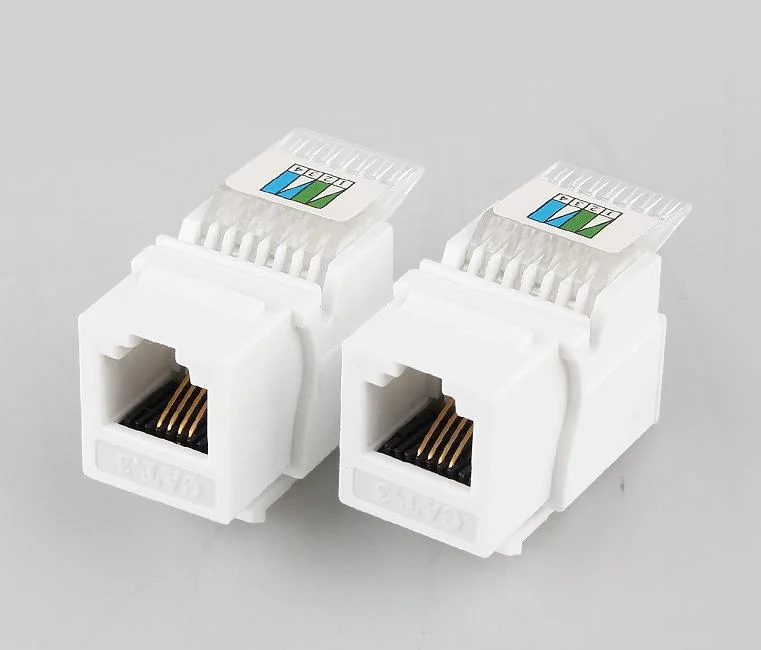 Rj11 Toolless Module, Cat3 Voice Module, Gold Plated Keystone Jack Three Types of Information Module