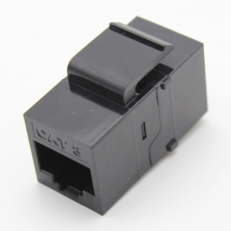 ABS CAT3 UTP Cable Extender Network RJ45 Inline Coupler Suitable to be Fixed on Patch Panel and Faceplate