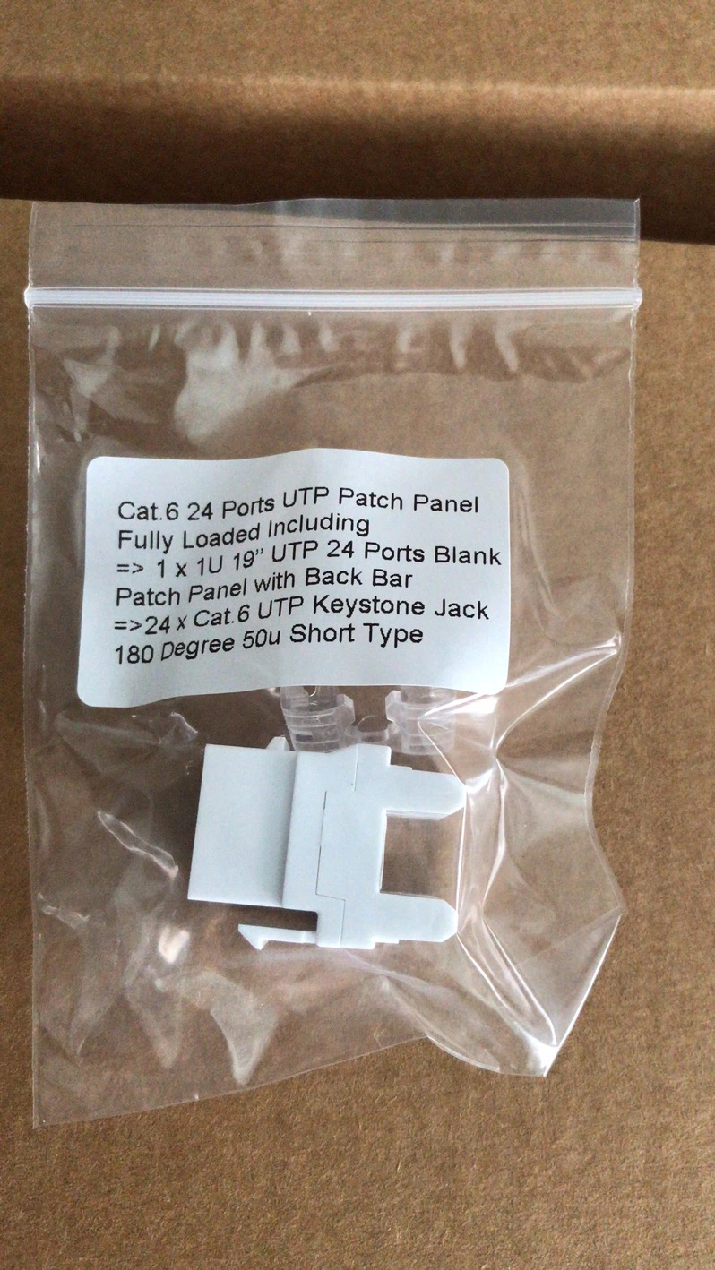 Shielded STP FTP CAT6A Toolless Keystone Jack Tool Free