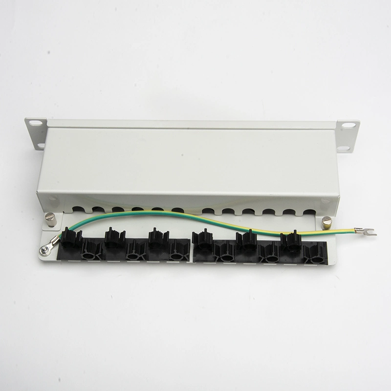 Network CAT6A CAT6 RJ45 12 Port FTP Shield Patch Panel