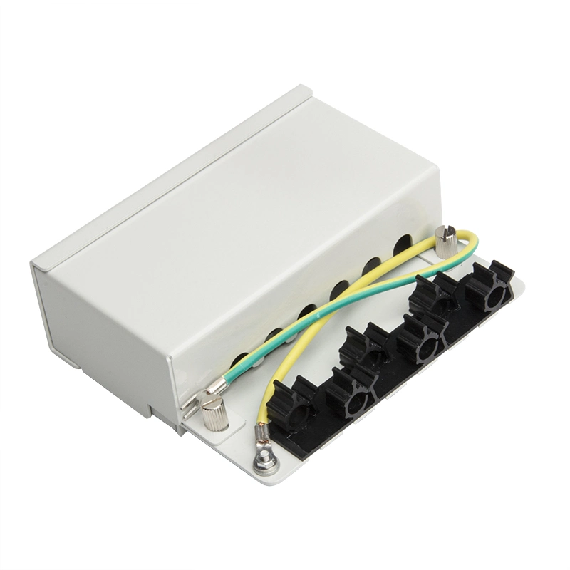 Network CAT6 6 Port for Keystone Jack Fiber Patch Panel