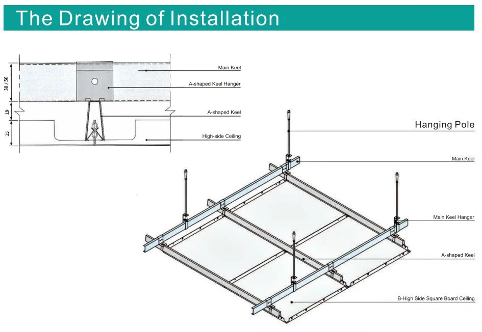 Custom Style Carving Metal Ceiling Decorative False Metal Aluminum Panels Perforated Ceiling Panels