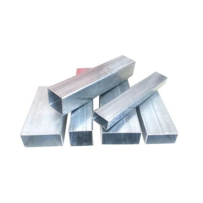 130mm*130mm cuadrados de acero galvanizado para la estructura de tubo