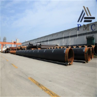 S235/S355 Jr LSAW Tubo de acero estructural para uso estructural montón