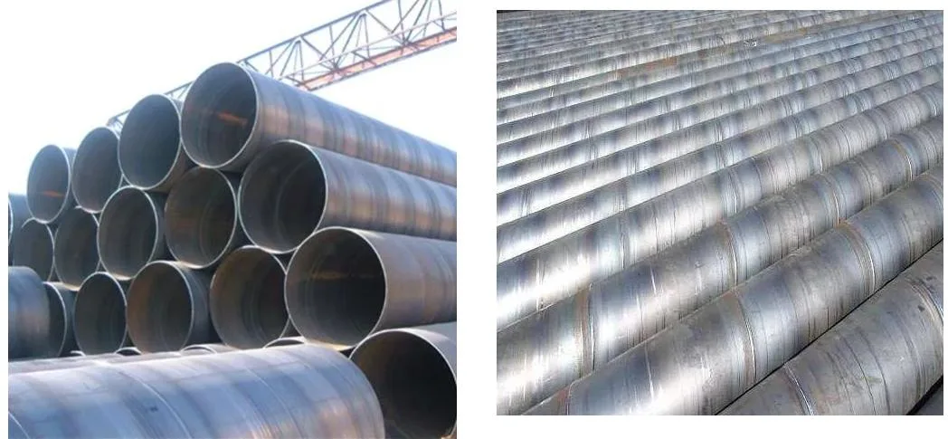 API 5L X52 X60 Pipe LSAW Black Carbon Steel Pipe Longitudinal Submerged Arc Welded Pipe