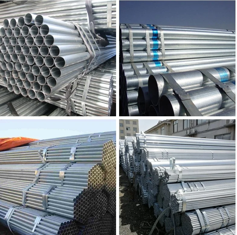 Factory Directly BS1387 ERW Hot Dipped Galvanized Steel Pipe