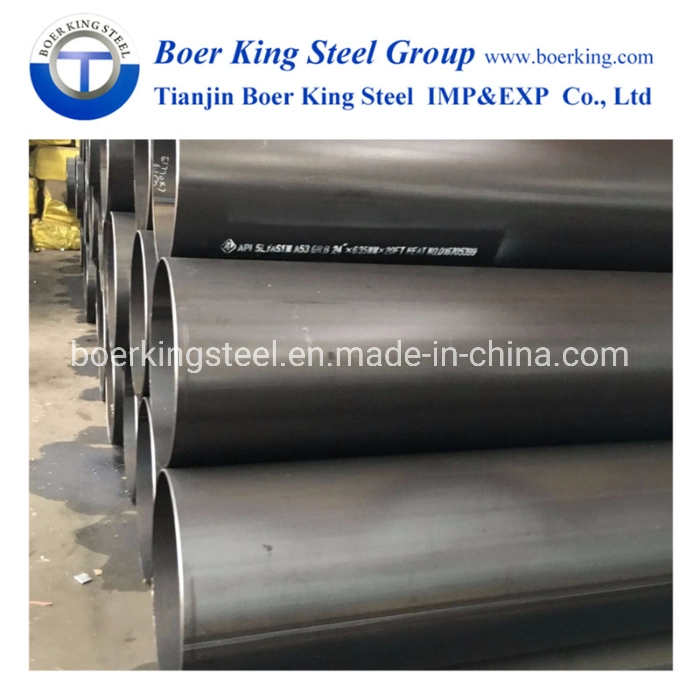 API 5L X42 X60 X70 A572 ERW /LSAW/SSAW Carbon Welded Steel Pipe