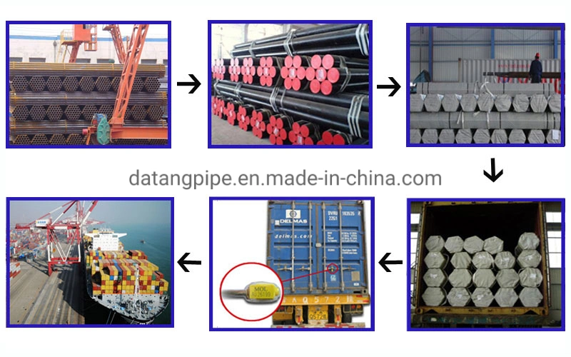 API 5L LSAW Steel Pipe for Pile for Fluid Transport