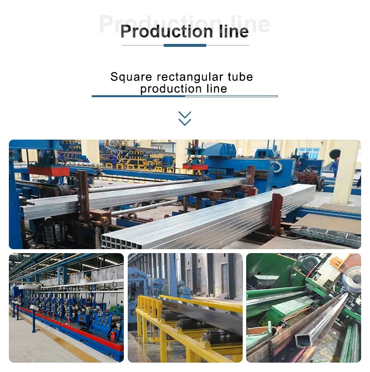 Square/Rectangular Tube En10210 Rhs Shs Ss400 St52 S235jr Hot/Cold Deep ASTM Sch40 A53 304 316L API 5L Gr. B Seamless Spiral Hollow Section Stainless Steel Pipe