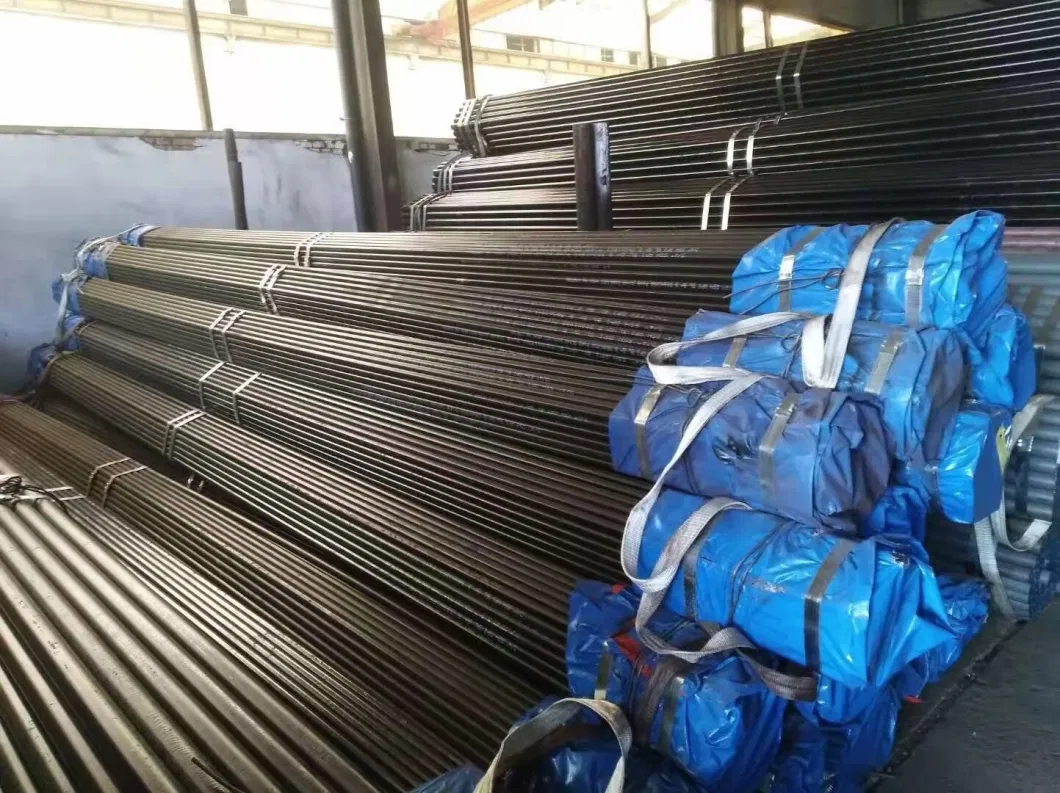 ASTM A106 Gr. B Carbon Seamless Steel Tubes En10210 Blank Painted Seamless Steel Pipe API 5L Gr. B